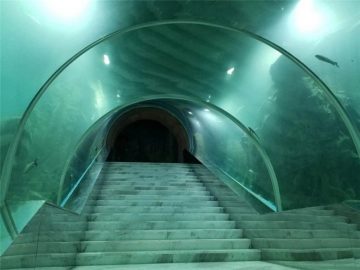 Akryl tunnel akvarium prosjektpris